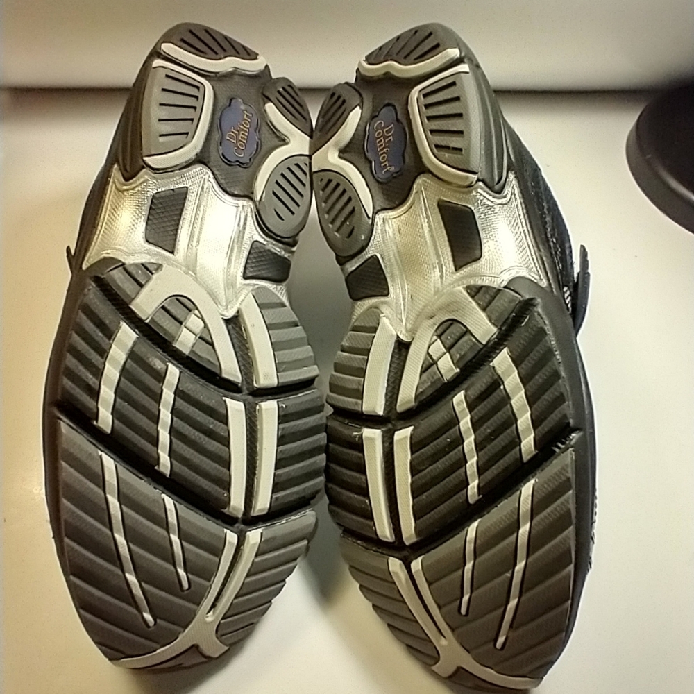 Dr. Comfort 6810 Endurance Hook & Loop Orthopedic Shoes Men's sz 10.5XW. - Picture 9 of 10